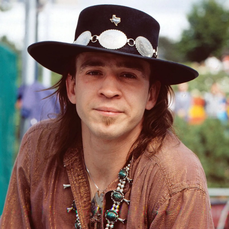 Stevie Ray Vaughan, artista favorito de Ricardo Cerqueira